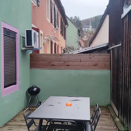 Spacieux Et Serein Avec Patio, Barbecue Et Wifi * Guebwiller