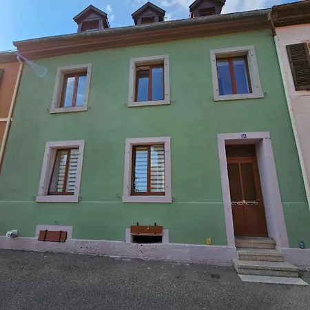 Spacieux Et Serein Avec Patio, Barbecue Et Wifi Guebwiller