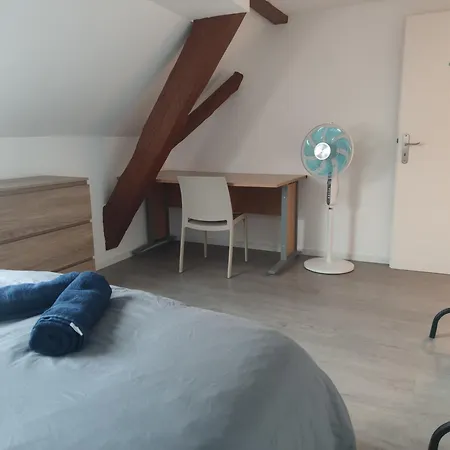 Apartmán Spacieux Et Serein Avec Patio, Barbecue Et Wifi Guebwiller
