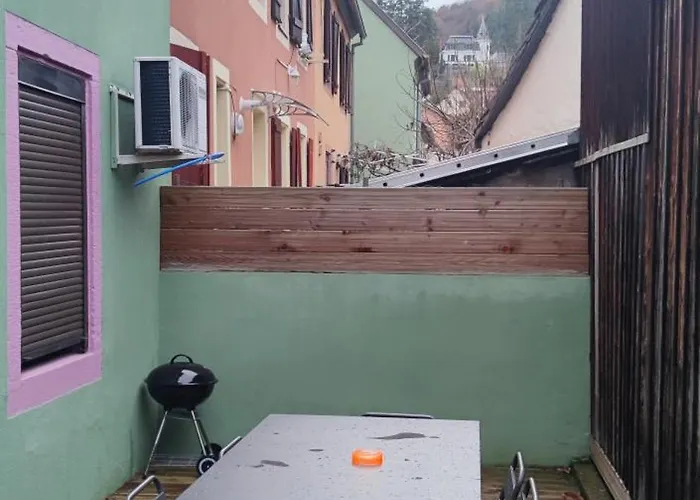 Spacieux Et Serein Avec Patio, Barbecue Et Wifi * Guebwiller