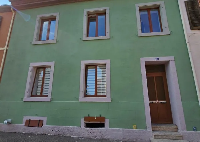 Spacieux Et Serein Avec Patio, Barbecue Et Wifi Guebwiller